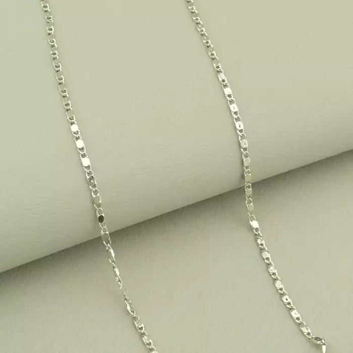 🏷️️ Ланцюг Xuping 45 см. (родій, застібка карабін) ss_103071