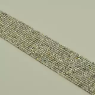 Намистини Лабрадор 38 см. 2,8мм. на нитці (натуральне каміння, без застібки)