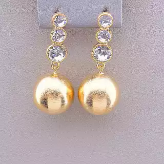 Сережки Unfading Love Фіаніт