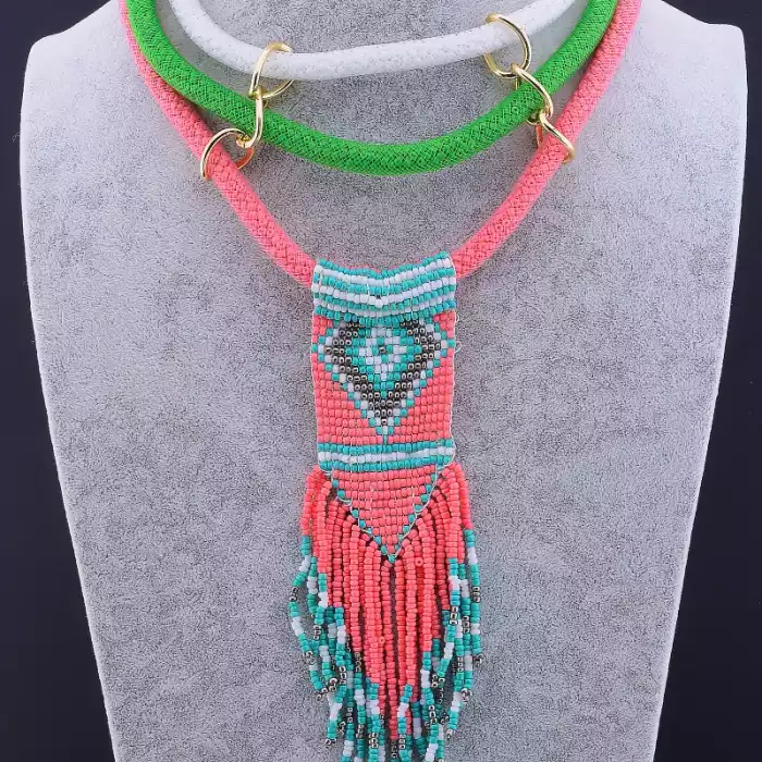 🏷️️ Намисто з бісеру 45 см ss_29745