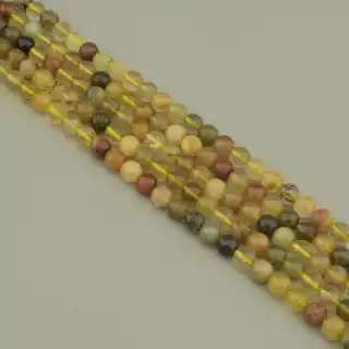 Намистини Самоцвіти 39 см. 8 мм. на нитці (натуральне каміння, без застібки)