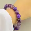 🏷️️ Браслет на резинці Аметист 19 см F-105761