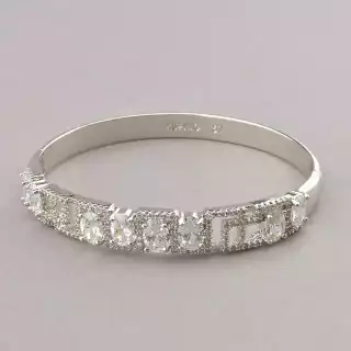 Браслет шарнірний Xuping (родій)