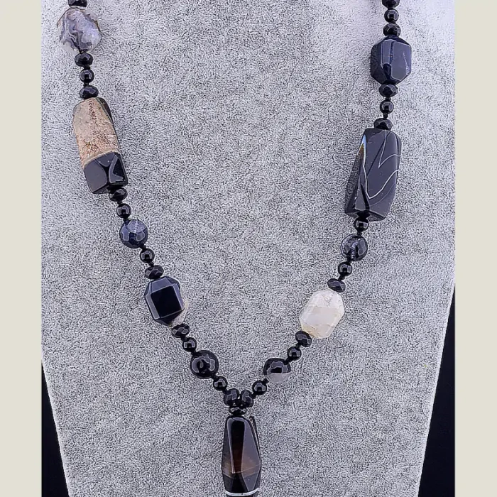 🏷️️ Намисто Агат 70 см ss_13286