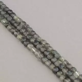 Намистини Волосатик 39 см на нитці (натуральне каміння, без застібки) грановані