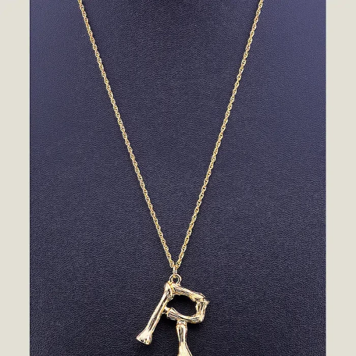 🏷️️ Підвіска літера R Fashion 44 см ss_74770