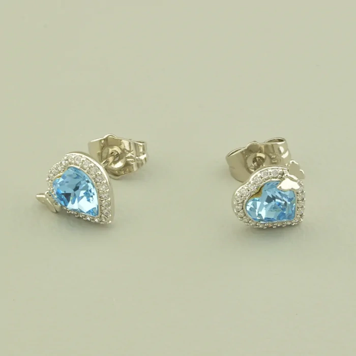 Сережки 'XUPING' Swarovski (родій) ss_100941 ss_100941