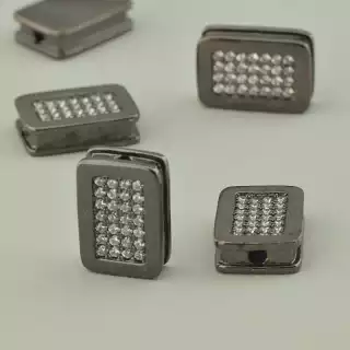 Вставка Фіаніт 16х11 (хром)