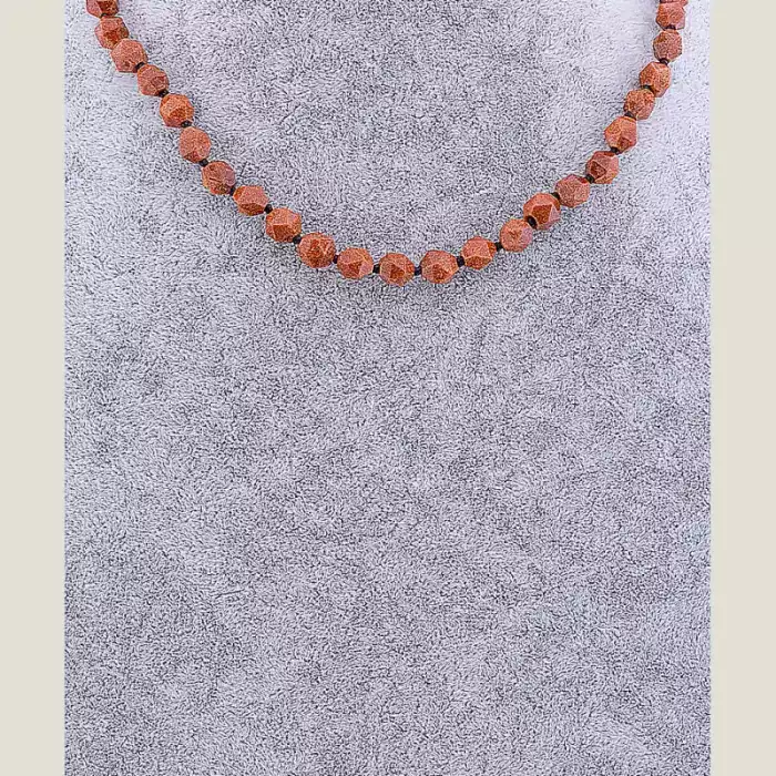 🏷️️ Намисто Золотий Пісок 43 см ss_65949