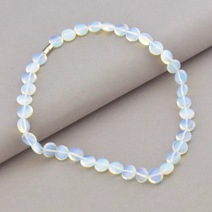 🏷️️ Намисто-браслет Місячний камінь 39 см ss_77969