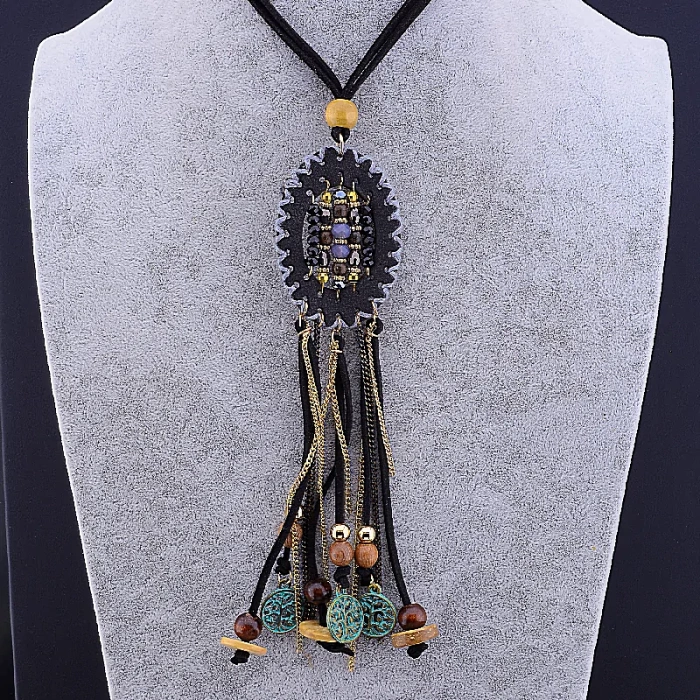 🏷️️ Підвіска замш 84 см Hand Made ss_18232