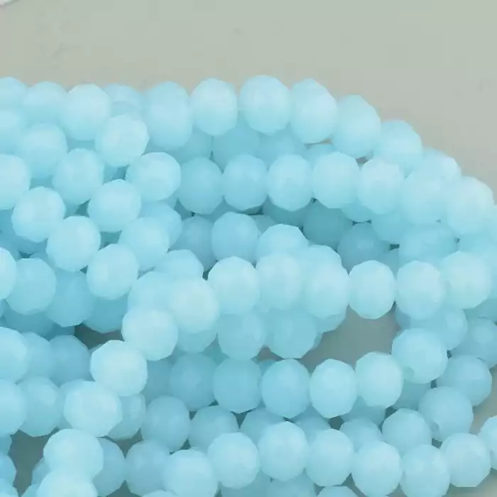 🏷️️ Нитка Чеський кришталь 43 см. 7,8 мм. (без замка) ss_96268