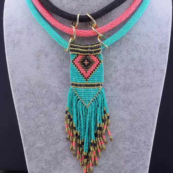 🏷️️ Намисто з бісеру 45 см ss_29746