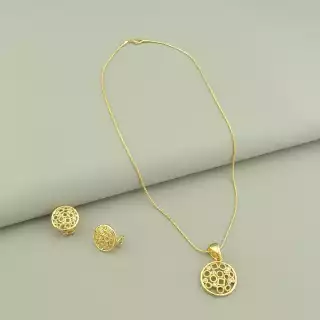 Підвіска+Сережки Fashion Фіаніт 45 см.