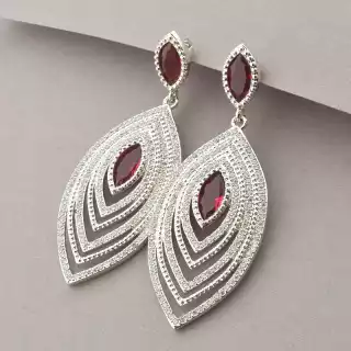 Сережки пусети Xuping (родій)