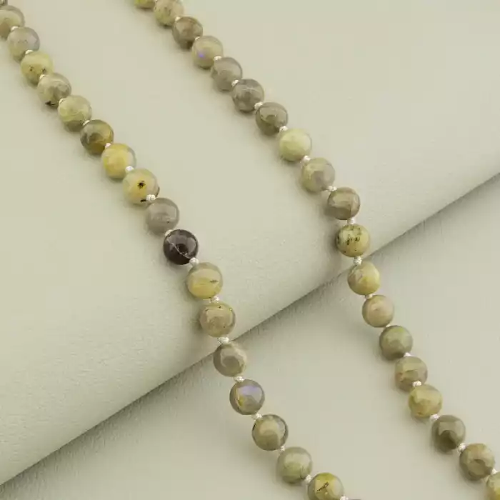 🏷️️ Намисто Лабрадор 48 см ss_105558