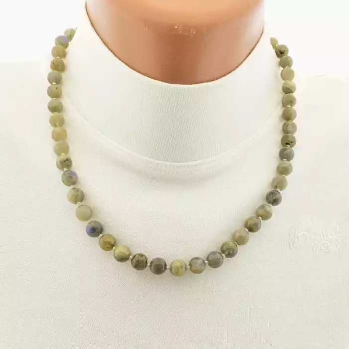 🏷️️ Намисто Лабрадор 48 см ss_105558