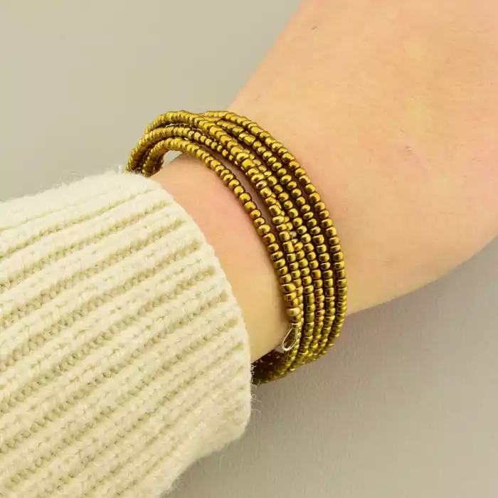 🏷️️ Браслет Бісер 17 см F-105962