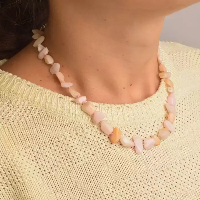 🏷️️ Намисто Опал 42 см. ss_91307