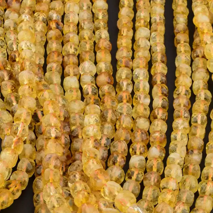 🏷️️ Намистини Цитрін 39 см (без застібки) F-106371