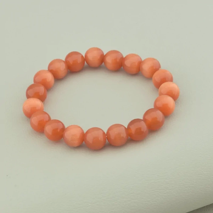 🏷️️ Намисто + Браслет Котяче око 47 см ss_81805