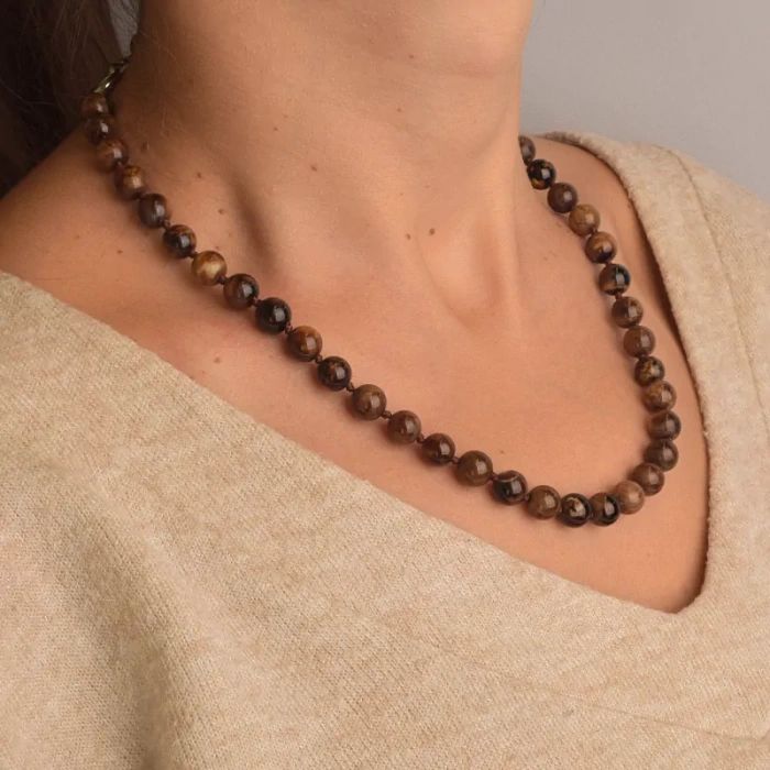 🏷️️ Намисто Агат 45 см ss_82014