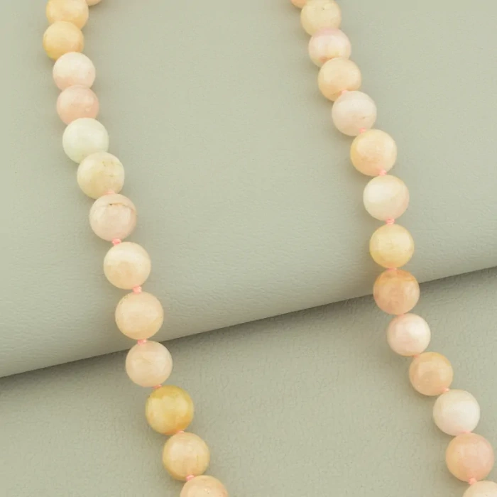 🏷️️ Намисто Морганіт 44 см. ss_100199