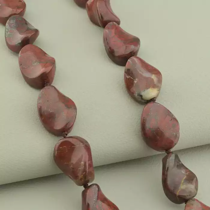 🏷️️ Намисто Яшма 47 см. ss_101647