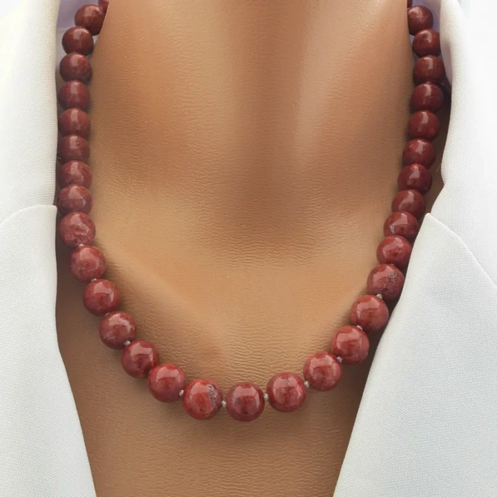 🏷️️ Намисто з коралів 45 см. ss_102549