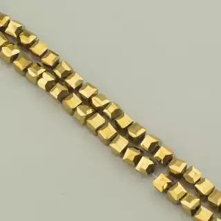 Намистини Чеський кришталь 60 см. (без застібки) на нитці з гранями