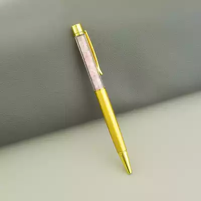 🏷️️ Ручка з рожевим кварцем рожева (140х10 мм) F-104545