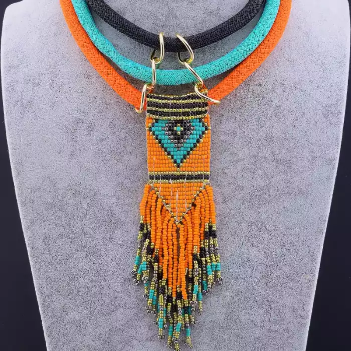 🏷️️ Намисто з бісеру 45 см ss_29747