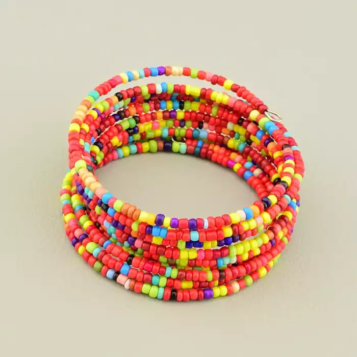 🏷️️ Браслет Бісер 17 см F-105963