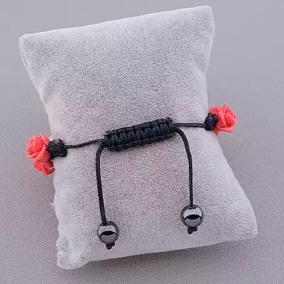 🏷️️ Браслет Шамбала полімерна глина 18 см F-81806