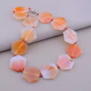 Намисто Сердолік 50 см