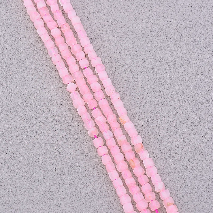 🏷️️ Нитка Рожевий кварц 39 см (без замка) ss_83777