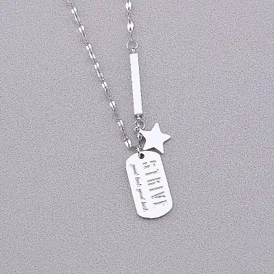 🏷️️ Підвіска Xuping 43 см (родій) F-85927
