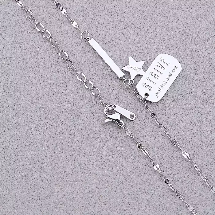 🏷️️ Підвіска Xuping 43 см (родій) ss_85927