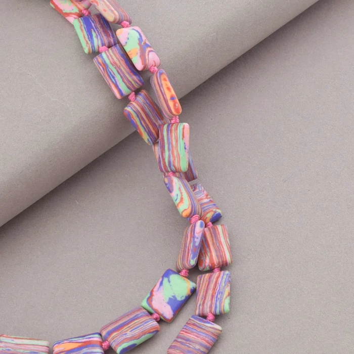 🏷️️ Намисто полімерна глина 88 см. ss_86281