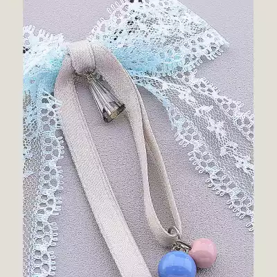 🏷️️ Резинка для волосся Flora Secret тканина F-41775