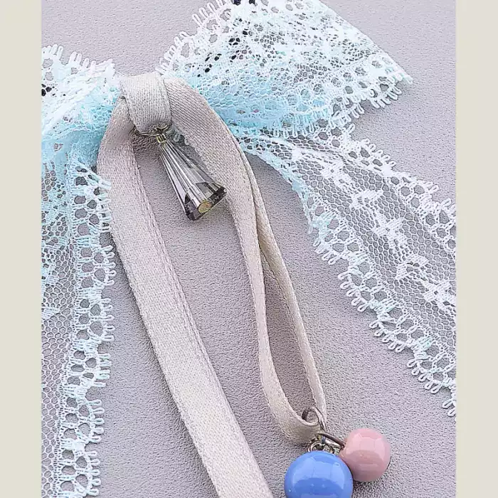 🏷️️ Резинка для волосся Flora Secret тканина ss_41775