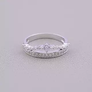 Каблучка Big Dipper Фіаніт (родій)