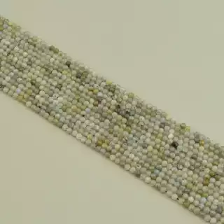 Намистини Лабрадор 39 см. 3,3мм. на нитці (натуральне каміння, без застібки)