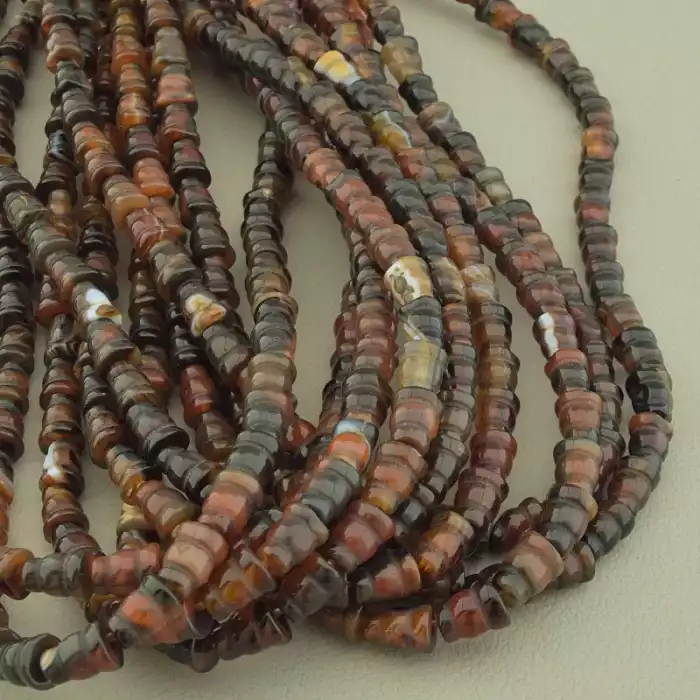 🏷️️ Нитка Агат 39 см. (без застібки) ss_103491