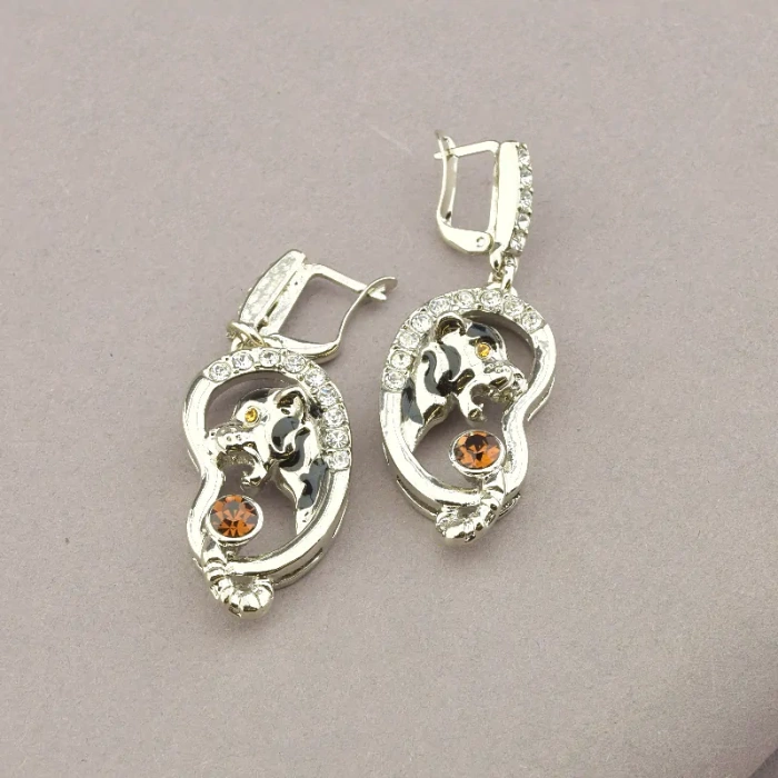 🏷️️ Підвіска + Сережки Abella Фіаніт 40 см. ss_96723