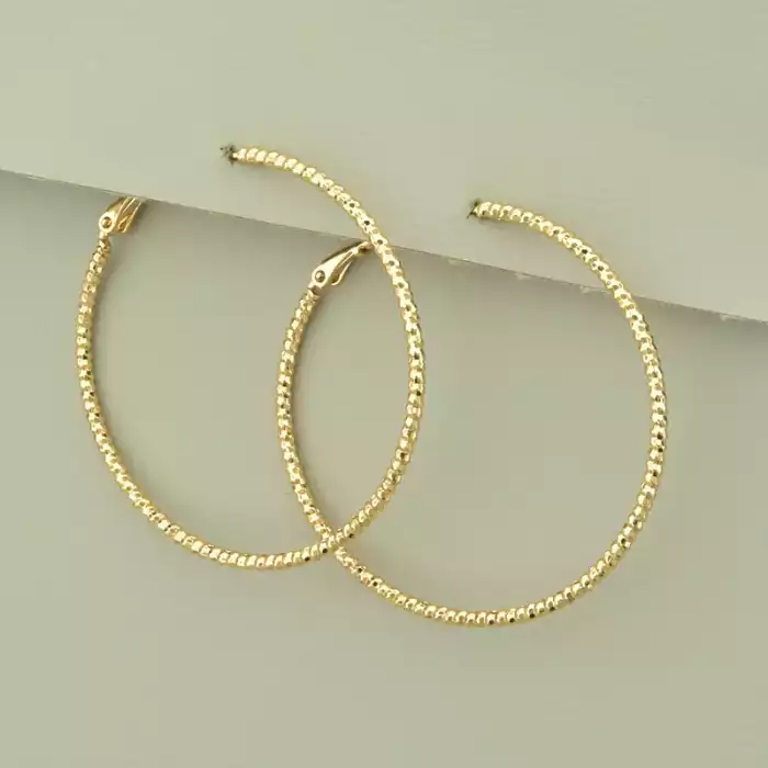 🏷️️ Сережки круглі французька застібка Xuping (позолота 18к) ss_104135