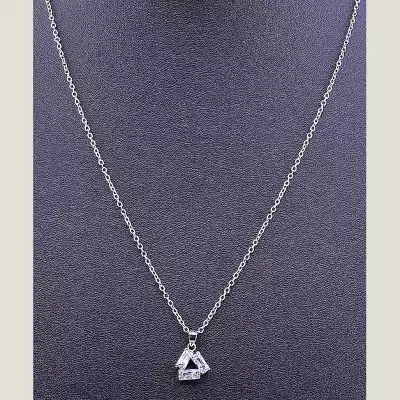 🏷️️ Підвіска Фіаніт (родій) F-30248