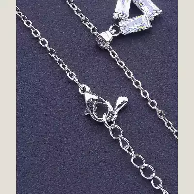 🏷️️ Підвіска Фіаніт (родій) F-30248