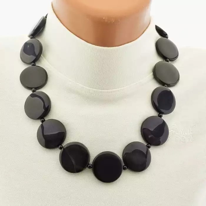 🏷️️ Намисто Агат 50 см F-106270