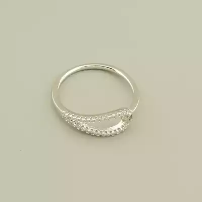 Каблучка Фіаніт XUPING (родій)